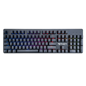 有线电脑游戏RGB全尺寸欧洲布局德国英国北欧104键盘带扶手 - Product Image 4