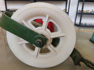 Wholesale Timing <strong>Single</strong> Sheave Steel <strong>Stringing</strong> <strong>Block</strong> for Heavy Construction Industry OEM Customized Support - Product Image 5