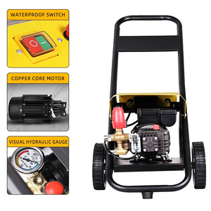電気モーター高圧洗浄機4800psi 196cc商用自動洗浄プロセス効率的な洗浄