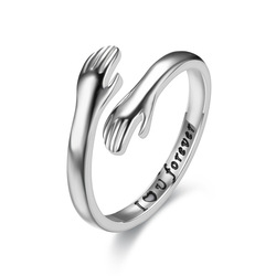Silver with logo