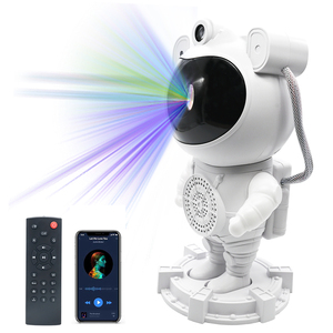 Astronaut <strong>Mini</strong> Spaceman Cosmonaut <strong>LED</strong> Projector Starry Sky Projection Car Atmosphere Lamp Galaxy Projection <strong>Star</strong> Night Light - Product Image 3
