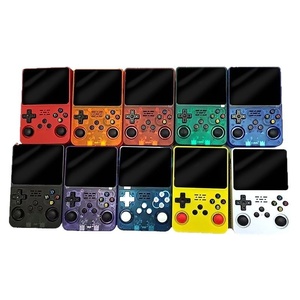 R36S แบบโอเพ่นซอร์ส HD 3.5นิ้วจอยสติ๊กแบบพกพา PSP แบบย้อนยุคคอนโซลเกมวิดีโอเกมการสื่อสารผ่าน WiFi