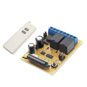 DC 12V 24V 433MHZ 2CH通断无线遥控开关双向 - Product Image 2