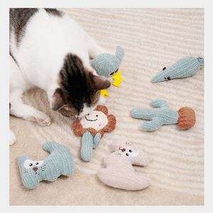 Gato auto jugando hierba gatera relleno resistente a mordeduras ratón de peluche gatito juguete dientes moler alivio del aburrimiento suministros interactivos para mascotas - Product Image 1