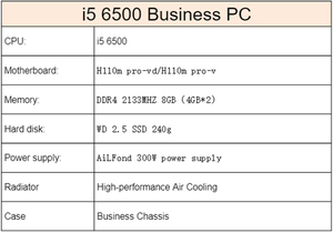 i5 6500便宜的全游戏电脑定制电脑套装设备台式机预制批发构建桌面游戏玩家电脑 - Product Image 2