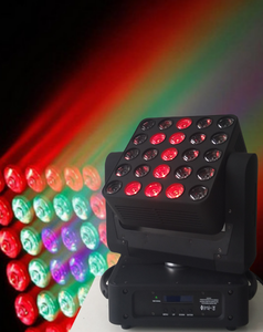 5x5 Matrix 25x10W RGBW 4 in1 Quad Color Led pixel di controllo fascio di luce mobile Dj Ktv luci da palcoscenico - Product Image 2