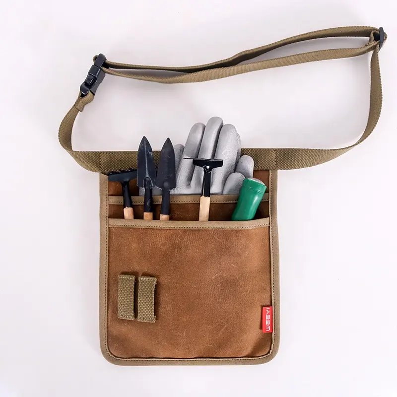 Custom Waterdichte Tuingereedschap Heuptas Tool Belt Pouch Met Zakken