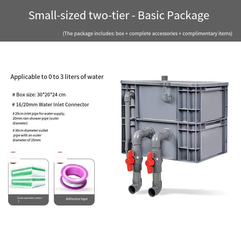 Grigio S 2 strati - (0-3 m³ acqua)