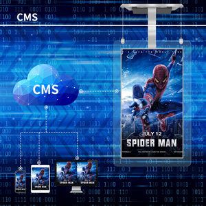 Asılı montaj kapalı 43 inç LCD çift taraflı reklam oyuncu dikey temperli cam Kiosk SDK kapalı <span class=keywords><strong>Led</strong></span> ekran Android Tv
