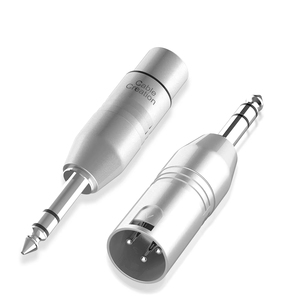 Cablecreation XLR 3 Pin FeMale to <strong>1</strong>/<strong>4</strong> 6.35MM Plug Socket <strong>Audio</strong> <strong>Adapter</strong> Connect XLR Device to TRS Device Pro-level XLR <strong>Adapter</strong> - Product Image 1