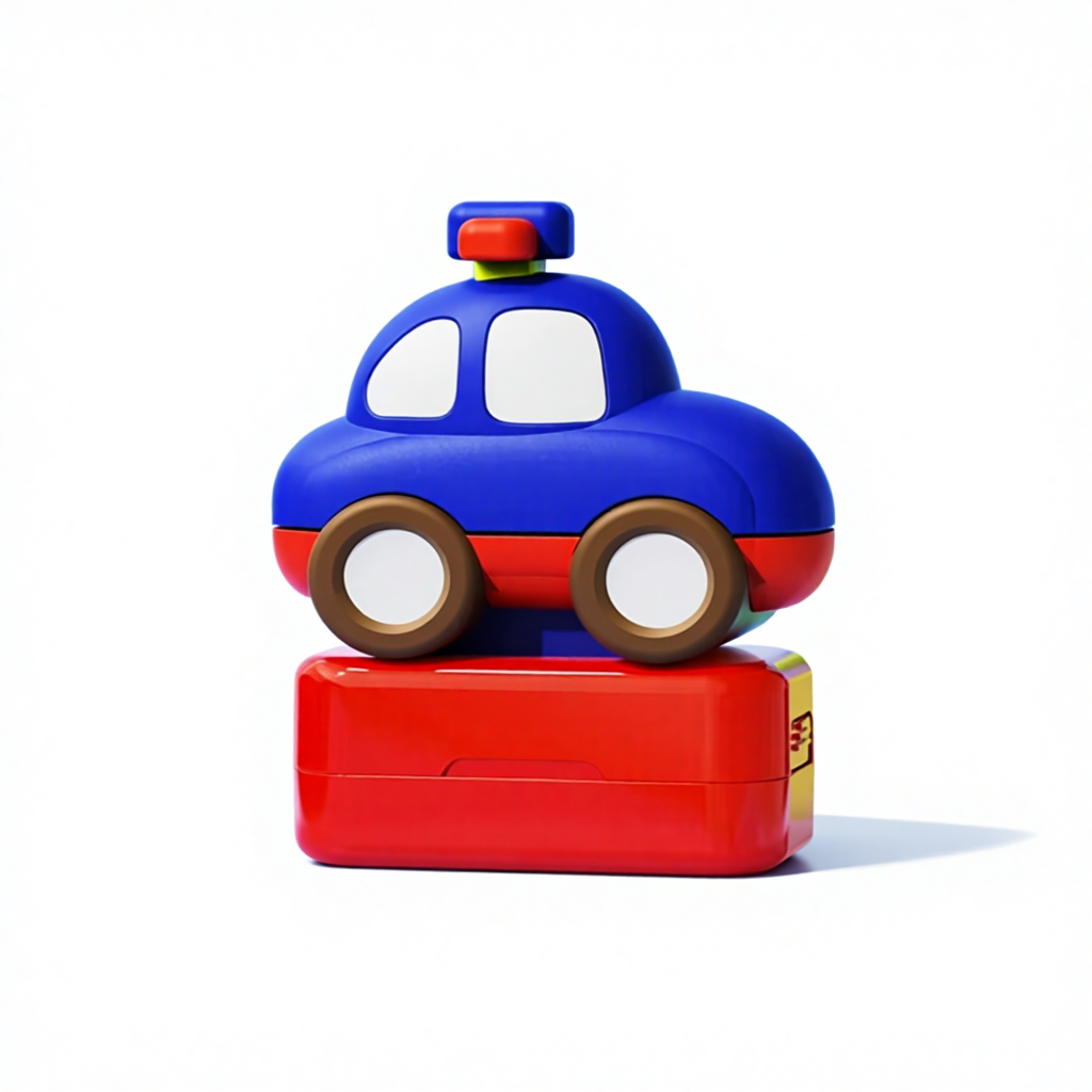 blue car