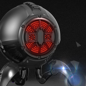 Новый креативный AS21RGB, семицветный свет, беспроводная bluetooth карта, радио, игровая настольная Колонка для ноутбука с FM/TWS - Product Image 4