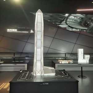 Diseño de modelo de edificio de oficinas arquitectónicas y fabricación de modelos de escala arquitectónica personalizada Modelo de edificio de oficinas 3D