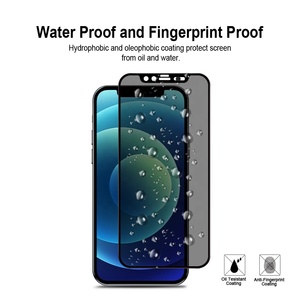 Çift gizlilik! 5D Anti casus gizlilik temperli cam sürgülü kamera kılıfı ile iPhone 11 12 13 14 15 Mini Pro Max - Product Image 4