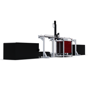 300kg bis 1000kg Nutzlast Automatisches Doppelportal-Palettier-Blechplatten-Zuführ-und Entlade system - Product Image 4
