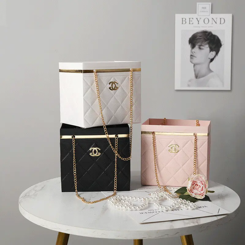 RM Fashion-Cajas de Regalo de lujo para flores, caja de embalaje de flores de nuevo diseño, venta al por mayor