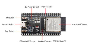 ESP32-DevKitC bordo di centro bordo di sviluppo di ESP32 ESP32-WROOM-32D-32U - Product Image 6