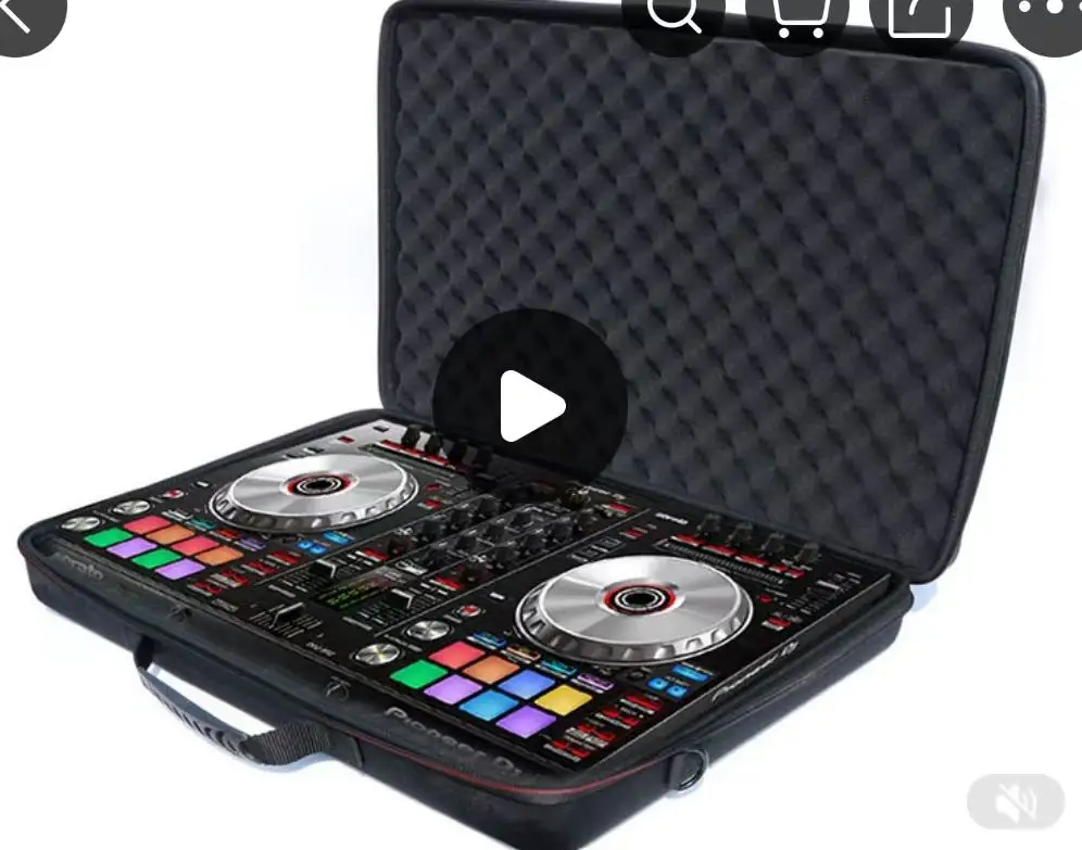 특별 맞춤형 DJ 스테이션 대형 하드 쉘 캐리 케이스 EVA DJ 컨트롤러 케이스 DJ 컨트롤러 가방 eva 케이스