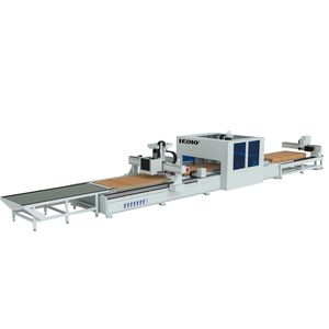 4x8 pies 1325 Tipo lineal Cambio automático de herramienta (ATC) Enrutador de madera CNC Máquina CNC rotativa de anidación con descuento con motor de núcleo Carpintería - Product Image 4