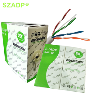 Cable Ethernet LAN Cable 4 Core 2 Pair UTP Cat5 Indoor <strong>CAT5e</strong> <strong>Network</strong> U/UTP <strong>FTP</strong> SFTP <strong>Computer</strong> <strong>Network</strong> Cable - Product Image 2