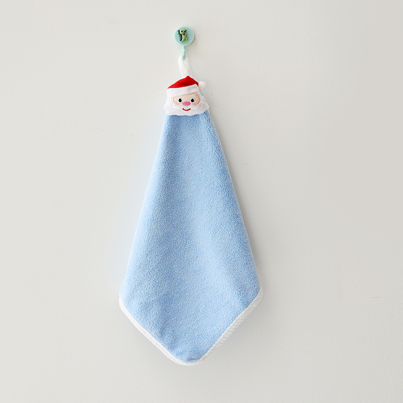 Père Noël bleu clair