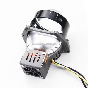 เลนส์โปรเจคเตอร์ LED ขนาด3นิ้ว, เลนส์โปรเจคเตอร์ LED ไฟหน้าอัตโนมัติพร้อมพัดลมความเร็วสูง6000K - Product Image 2