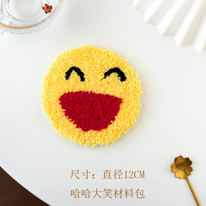 Handmade Coasters Cross Stich ตะขอหมัดเข็มเริ่มต้นชุดเย็บปักถักร้อยสําหรับผู้เริ่มต้น - Product Image 5