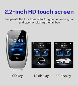 รีโมทรถยนต์อัจฉริยะหน้าจอ LCD ดัดแปลงได้แบบสากลสำหรับสไตล์เบนซ์พร้อมรีโมทคอนโทรลแบบไม่มีกุญแจ - Product Image 2