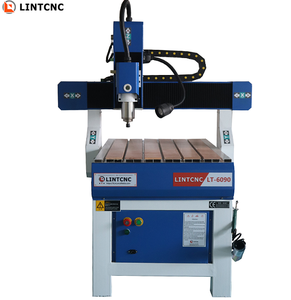 3D木材路由器6090 6012 9012 4轴2.2kw Mach3 USB以太网控制，带侧旋转轴DSP控制 - Product Image 5