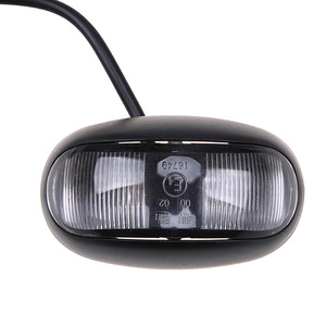 2LED kırmızı Amber çift renk Side Marker işık 10-30V Led araba kamyon Side Marker işık sinyal lambası araba işıkları - Product Image 1