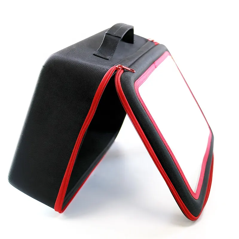 커스텀 케이스 방수 핸드 투명 표면 스토리지 전기 가방 지퍼 EVA 도구 케이스