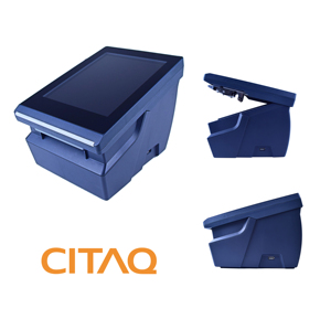CITAQ V8 Android все-в-одном POS машина 8 дюймов кассовый аппарат с сенсорным экраном и термопринтер - Product Image 4