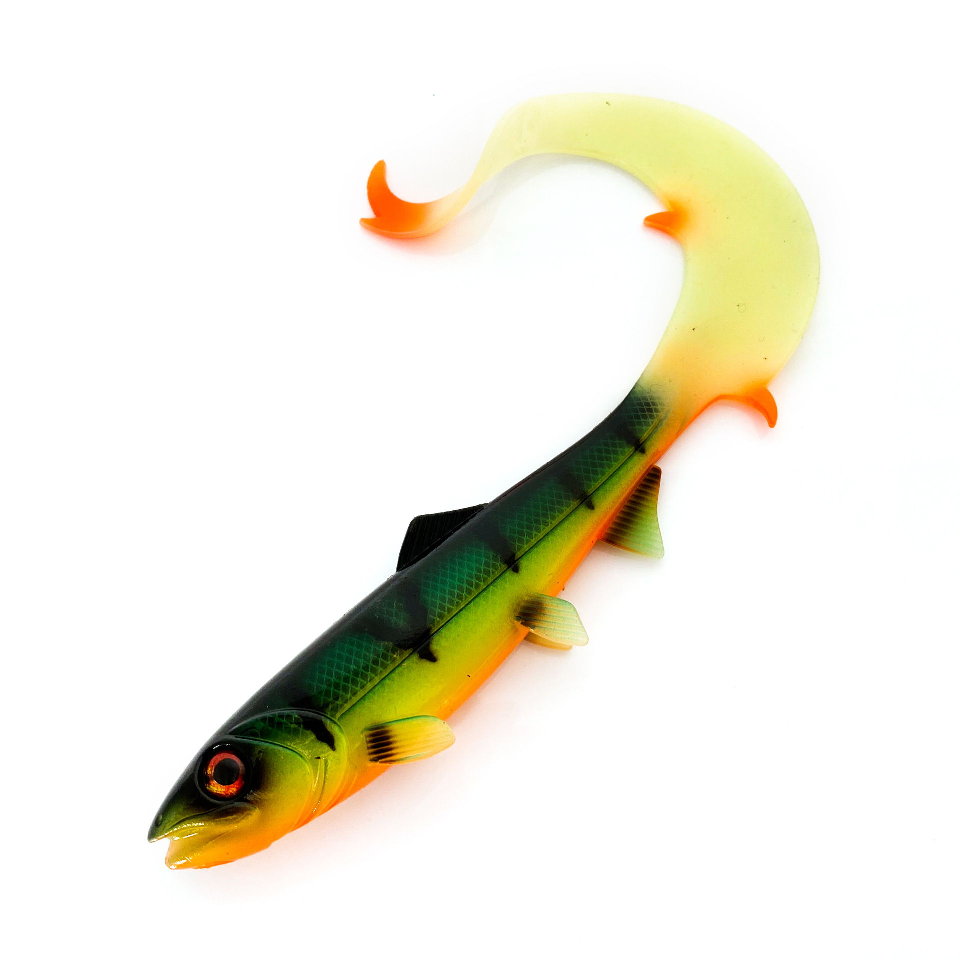 Tiger-striped green