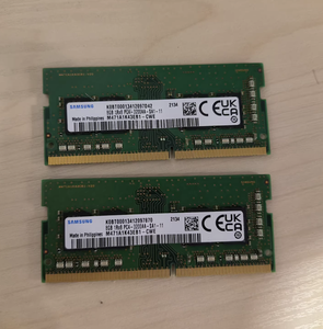 หน่วยความจำแล็ปท็อป 8GB DDR4 3200MHz ความเร็วสูง SODIMM รุ่น M471A1G44BB0-CWE ใช้แล้ว รองรับการใช้งานกับอุปกรณ์หลายประเภท - Product Image 4