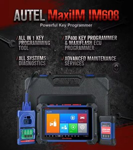 Venta caliente Autel maxisys im608 pro Car Scanner XP400 Herramienta de programación de llaves con aprendizaje de llaves y todas las llaves perdidas