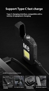 New Electric Wire Lighter Multifunctional Cob Work <strong>Light</strong> Portable Strong Keychain <strong>Light</strong>