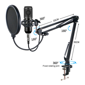 Pacchetto di apparecchiature Podcast scheda Audio Live interfaccia Audio per Computer portatile Vlog trasmissione vivente Streaming Live YouTube TikTok - Product Image 2