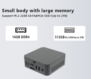 Mini-PC Win 11 Linux Intel Alder Lake-N N100 N150 HTPC-Desktop-Computer mit HD-WI-FI5 DDR4 16GB 512GB SSD Mini-PCS für Spiele - Product Image 4
