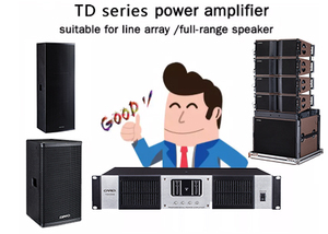 Amplificador de audio profesional de alta calidad 3000W 4500W Td Class Amplificador de potencia de salida de entrada multicanal - Product Image 6