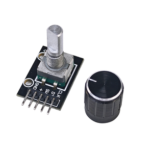 Arduino için Push Button ile 360 derece döner kodlayıcı modülü KY-040 tuğla sensör geliştirme kurulu