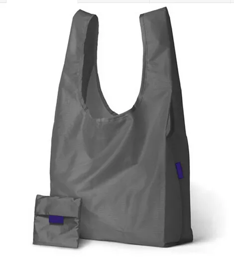 Экологически чистые переработанные полиэфирные продуктовые пакеты Rripstop многоразовые складные сумки для покупок