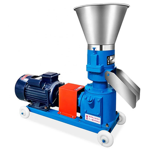 Wholesale Feed Pellet Making Machine for Poultry Cattle Chicken Fish Feed <strong>Processing</strong> for Farms Using Grain As <strong>Raw</strong> <strong>Material</strong> - Product Image 3