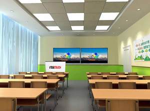 Bán buôn Matte màu xanh lá cây từ bảng tương tác 65 inch cho các trường học thông minh Bảng đen vẽ Slate cho lớp học sử dụng - Product Image 5