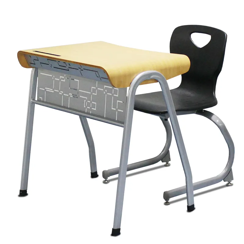 Durevole di alta qualità studente scuola media scrivania e sedia set per la vendita