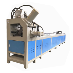 Punzonadora CNC de metal de corte en ángulo de aluminio de alta velocidad y automatización completa