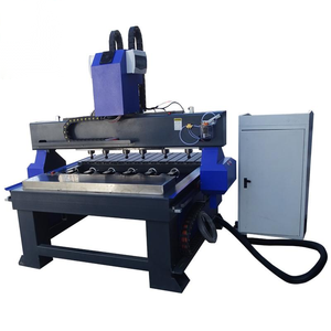 UBO 1325 Multi cabeza 6 husillos Cnc Router madera tallado 4 ejes 6 cabezas madera Router 3D madera Craving Machine - Product Image 2