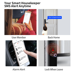 Elektronische Tastatur mit einer Verriegelung Keyless <span class=keywords><strong>Entry</strong></span> Smart Home Digitales Türschloss Finger abdrucks chloss