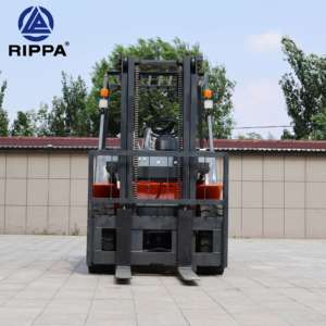 Fabrika kaldırma yüksekliği 6 M 3 Ton 3.5 Ton 5 Ton hidrolik manuel istifleyici el Forklift çatal yük boşaltma araba - Product Image 4