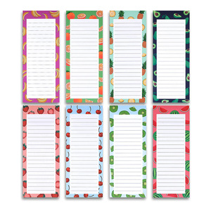 Custom to Do <strong>List</strong> Printing Notepad 8 Packs Die Cut Full Magnetic Memo Notes Notepads for Grocery Shopping - Product Image 2