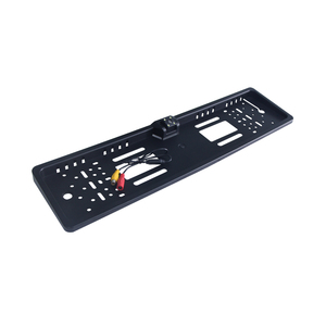 European Car License Plate Frame Backup Camera Rear <strong>View</strong> Camera Number Plate Holder with Reversing Radar System Parking <strong>Sensor</strong> - Product Image 1